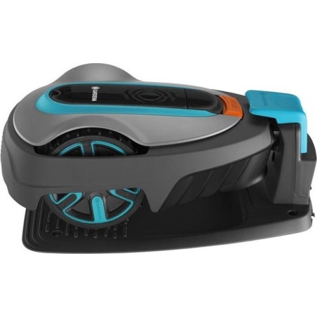 Smart Žoliap. Rasenmähroboter. Gardena Smart Sileno City 400