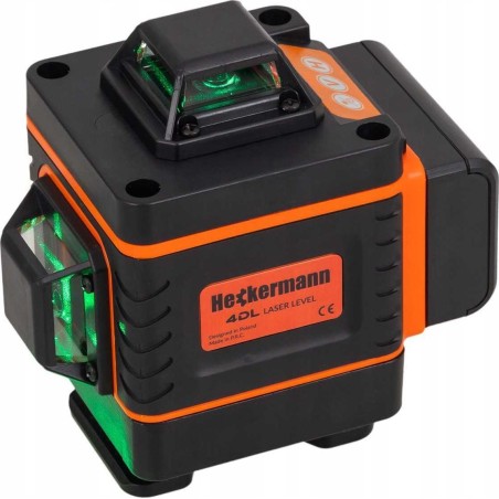 Heckermann Kreuzlaser 4DL, grün, 25 m