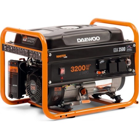 Daewoo-Stromaggregat GDA 3500, 3200 W, 1-phasig