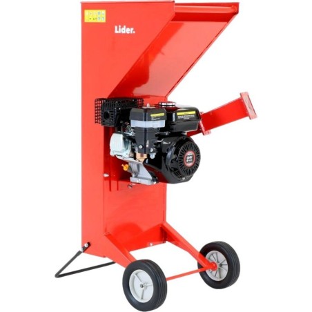 LIDER JR5049 – REBAK-Benzin-Häcksler für Äste bis 5 cm –  – AUTORISIERTER LIDER-HÄNDLER