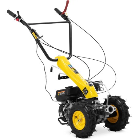 Hillvert Gartentraktor Einachsiger Zweiradtraktor 196 cm³ EURO V 6,5 PS Einachsiger Zweiradtraktor 196 cm³ EURO V 6,5 PS