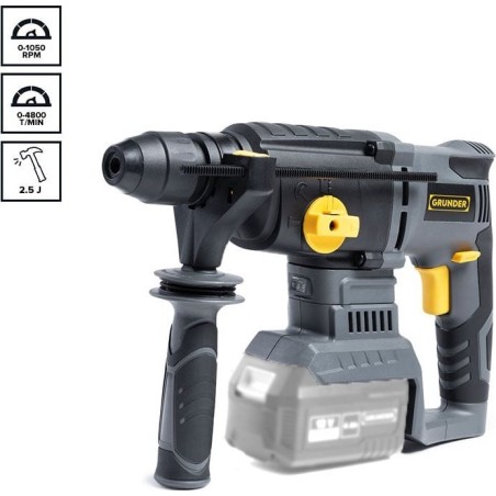 Bohrhammer ROTARY HAMMER AKUM Z0C-SKT-LD2658 18 V BL