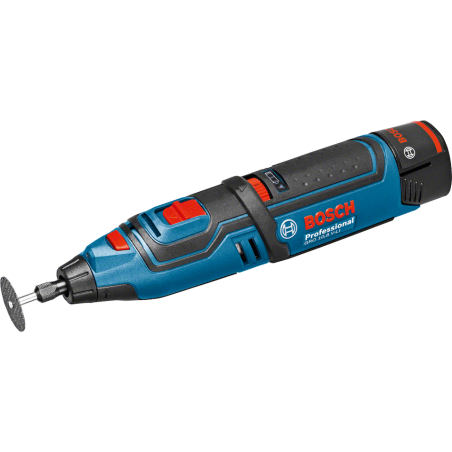 Bosch Multifunktionswerkzeug GRO 12V-35 + 2 x 2-Ah-Akku (06019C5001)