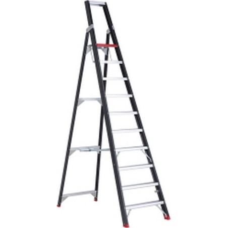 Lero TAURUS Einseitige Leiter (Höhe 235 cm, 10 Sprossen)