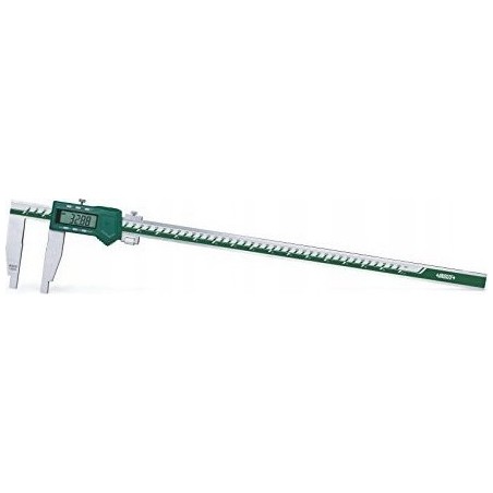 Insize Digital-Messschieber 300, 12 mm, 3 V, ABS, Datumsanzeige, Messbereich 150 mm, einseitig