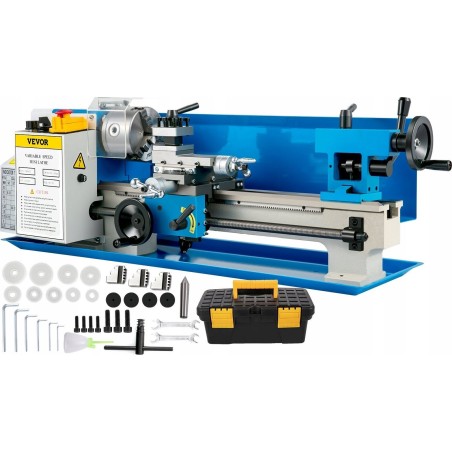 Mini-Tischdrehmaschine und Metallfräse, 550 W