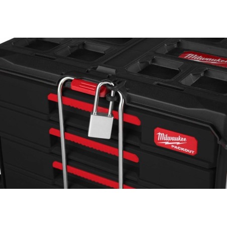Milwaukee MILWAUKEE PACKOUT Kiste mit 4 Schubladen