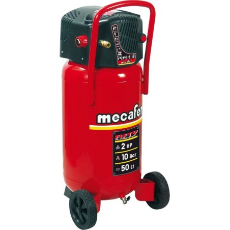 Mecafer-Kompressor MECAFER FIFTY Vertikaler Luftkompressor 1500 W, 10 bar, 50 l