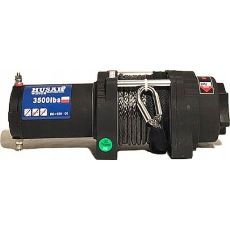Husar Elektrische Seilwinde mit Kunststoffseil BST S 3500 LBS