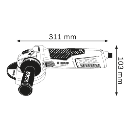 Bosch-Schleifmaschine GWS 19-125CI