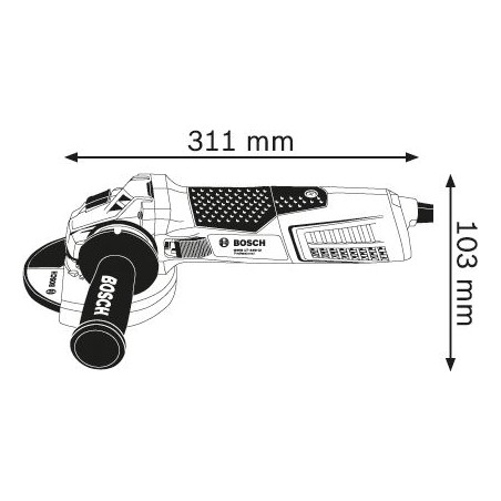 Bosch-Schleifmaschine GWS 19-150 CI
