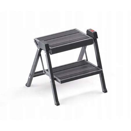 Klappbare Trittleiter StepFix / Terrakotta / 2 Stufen / schwarz 4007126368447