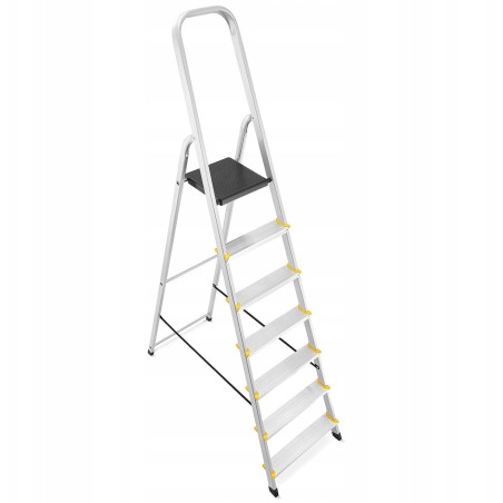 Aluminiumleiter, 7 Sprossen, Tragkraft 150 kg I-1917