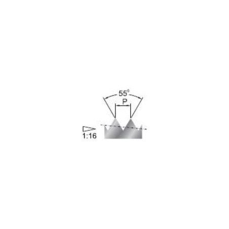 Fanar Zoll-Maschinengewindebohrer 1/4" (D2-121101-3327)