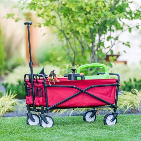 Mirpol-Werkzeugwagen – GARTEN-TRANSPORTWAGEN IN ROT