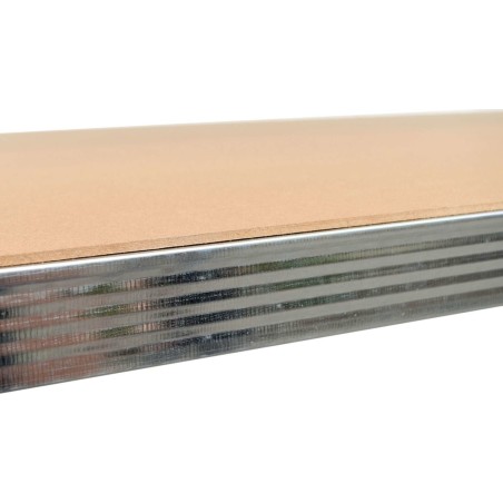 AWTools AWTOOLS REGAL MIT 5 EINLEGEN 200x90x40, TRAGFÄHIGKEIT 200 kg / 4,0 mm – STECKVERSCHLUSS, SCHNELLE MONTAGE