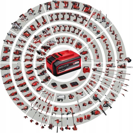 Einhell 4020410 TE-AC 18/75 Li OF-Solo Autokompressor – ölfreier Akku-Kompressor