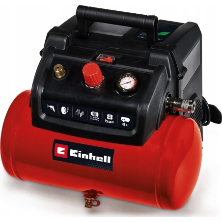 Einhell-Autokompressor ÖLFREIER KOMPRESSOR TC-AC 190/6/8 OF 4020655