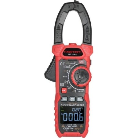 Habotest Digitales Stromzangenmessgerät HT208D