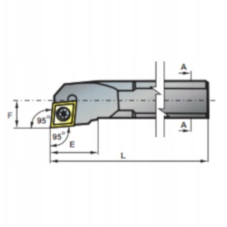 NOZ TOK SKL.S12M-SCLCR 09
