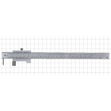 Gimex Messschieber 400, Anreißer, 0,05 mm, Stahlstift (201.154)