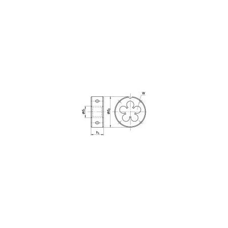 Fanar Metrische Spannzange M12 (N2-178001-0120)