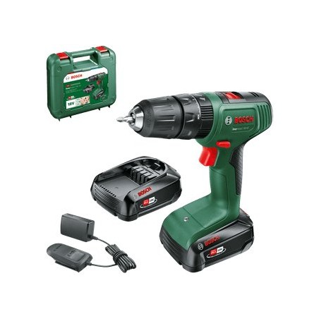 Akku-Schlagbohrmaschine EasyImpact 18 V-40, 2 x 1,5